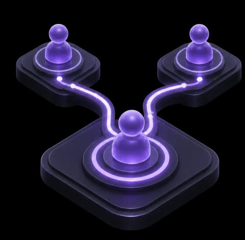 One strategy connected to two followers